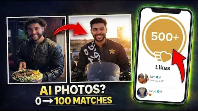 He Got 100 Matches Using AI Photos